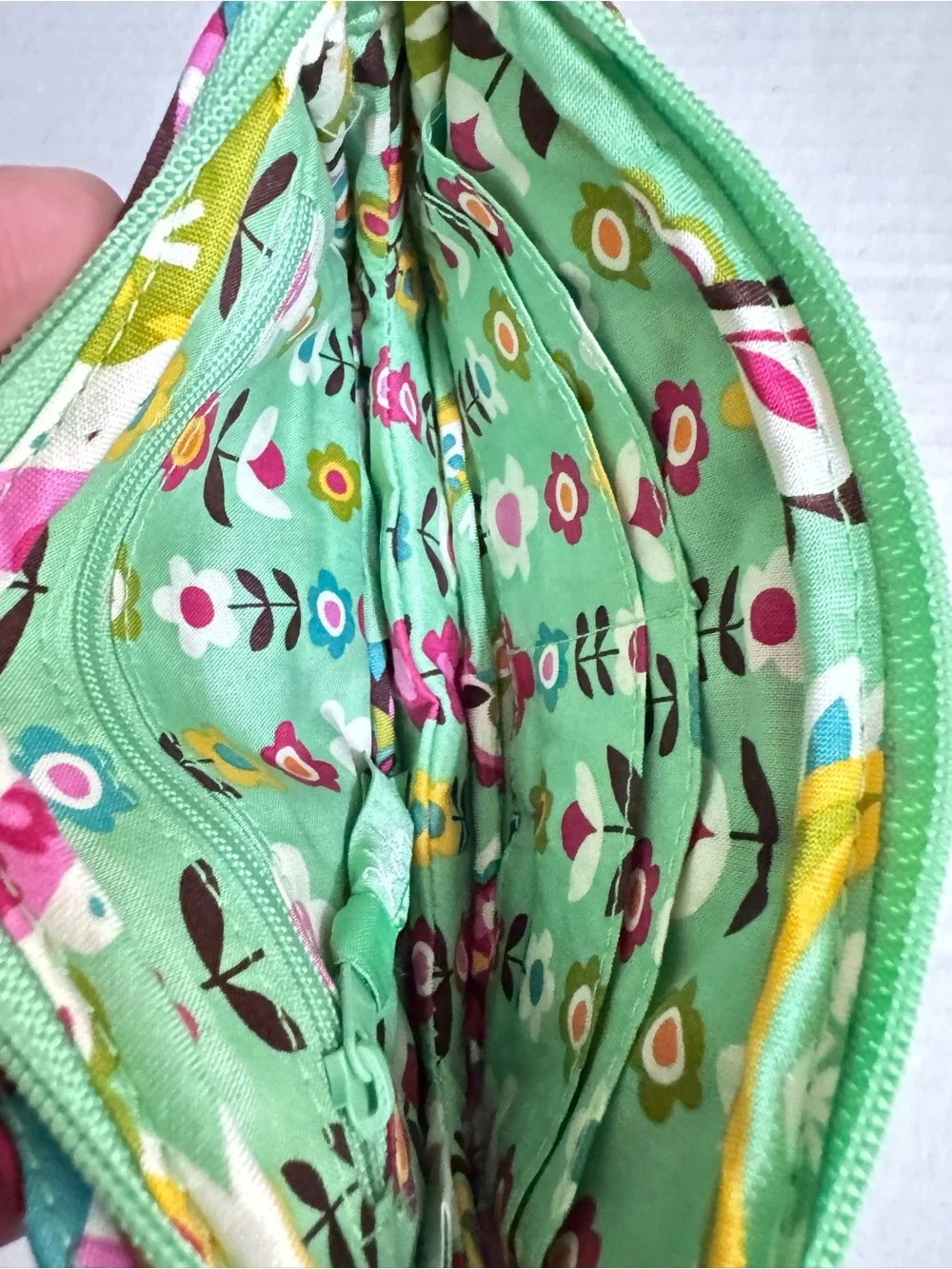 Vera Bradley Tutti Frutti Wristlet Wallet Retired New - Picture 6 of 7